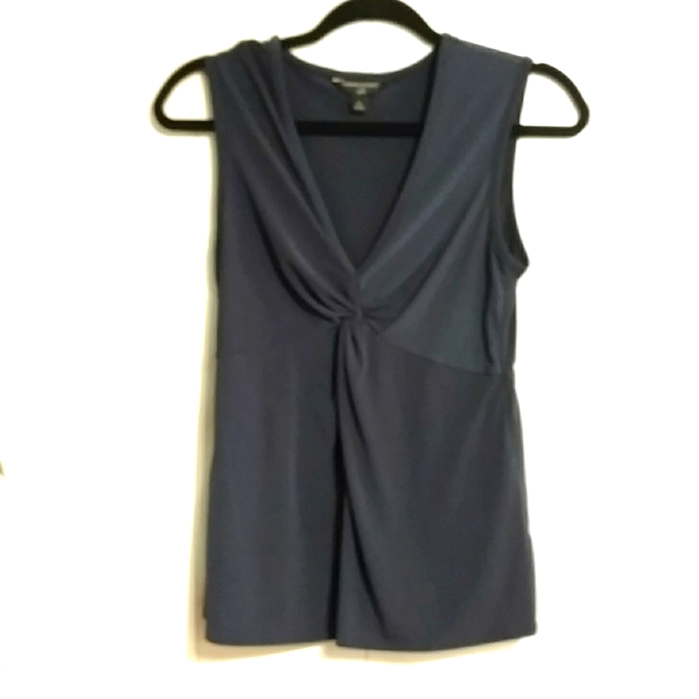 Banana Republic Sleeveless Blouse with Gathered Detail